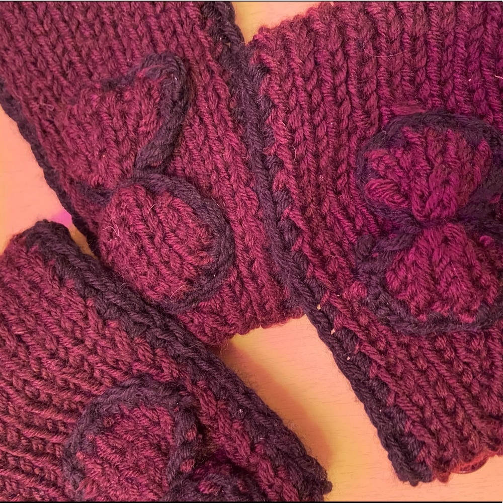 Knit head wrap